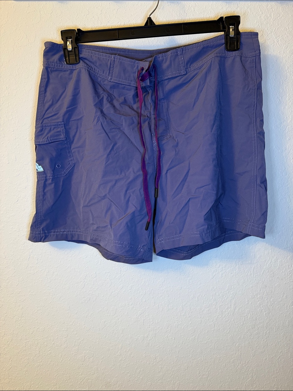 Eastern Mountain Sports Purple Swim Shorts with Side Pocket